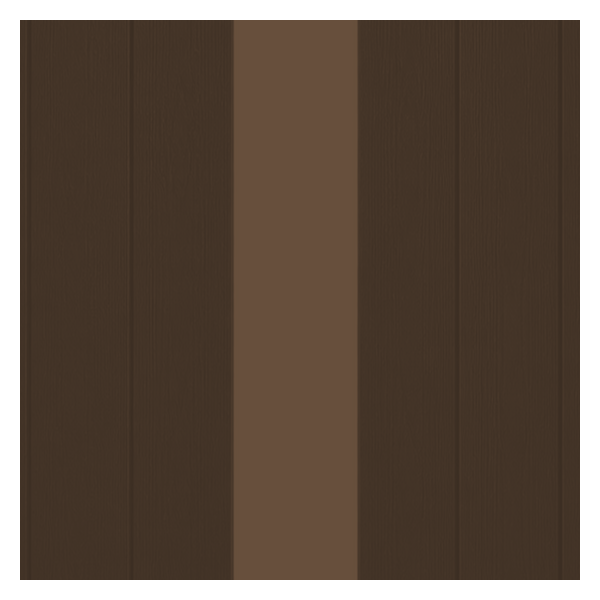 Vanguard Shade Board and Batten Exterior Shutter Pair, Stock Heights - Musket Brown colorway swatch