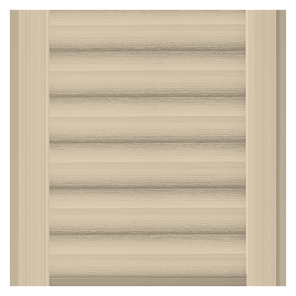Vanguard Shade Motorized Zebra Shade, Rechargeable, Custom Cut - Natural colorway swatch