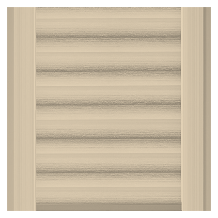 Vanguard Shade Motorized Zebra Shade, Rechargeable, Custom Cut - Natural colorway swatch