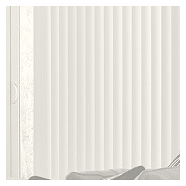Vanguard Shade Wood Cornice, Custom Width - Off White colorway swatch
