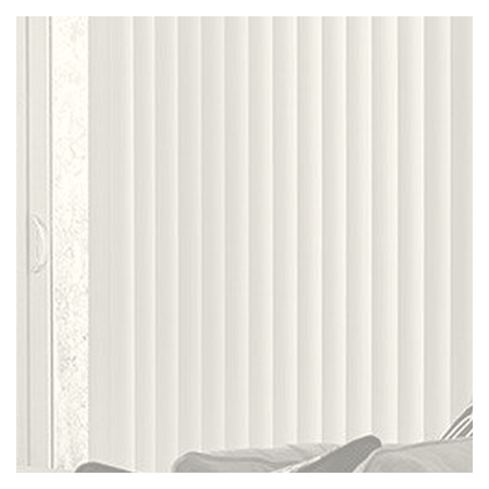 Vanguard Shade Wood Cornice, Custom Width - Off White colorway swatch