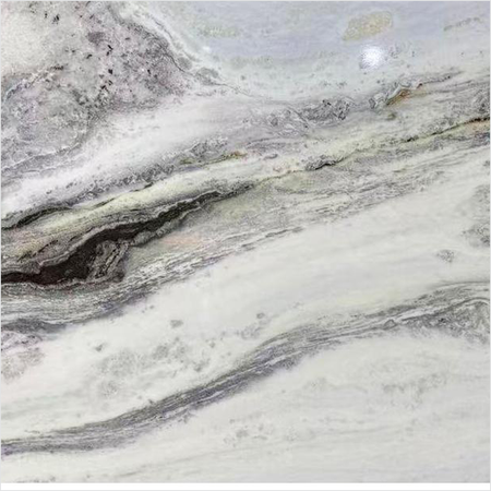 Prezio Stone Translucent Marble Slab Program - paw finish swatch