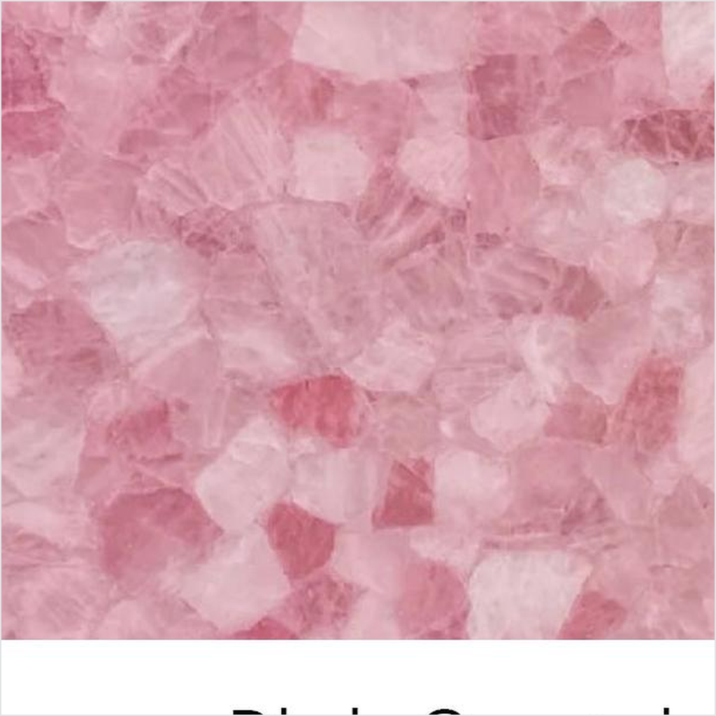 Prezio Stone Translucent Semi-Precious Slab Program - pcr finish swatch