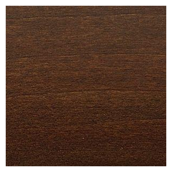 Vanguard Shade 3.5 in. Louver Wood Plantation Shutter, Custom Size - Pecan colorway swatch