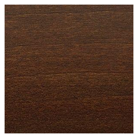 Vanguard Shade 3.5 in. Louver Wood Plantation Shutter, Custom Size - Pecan colorway swatch