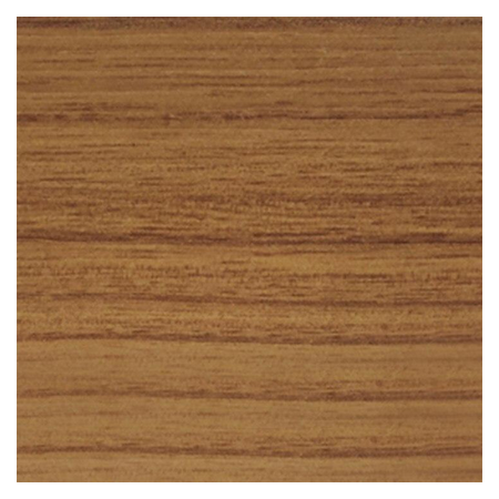 Vanguard Shade 2.5 in. Premium Cordless Faux Wood Blind, Custom Cut Width - Premium English Chestnut colorway swatch