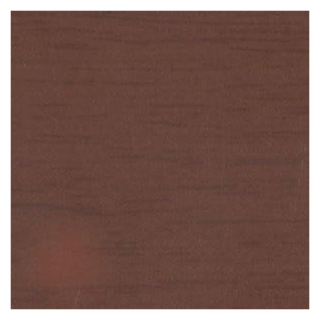 Vanguard Shade 2 in. Corded Faux Wood Blind, Custom Cut Width - Realgrain Dark Chestnut colorway swatch