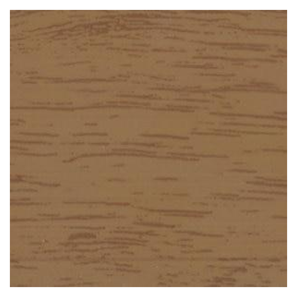 Vanguard Shade 2 in. Corded Faux Wood Blind, Custom Cut Width - Realgrain Pecan colorway swatch