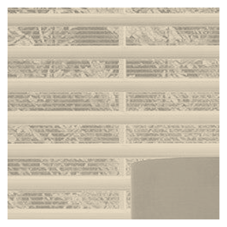 Vanguard Shade Horizontal Sheer Shade, Room Darkening, Custom Cut - Sand colorway swatch