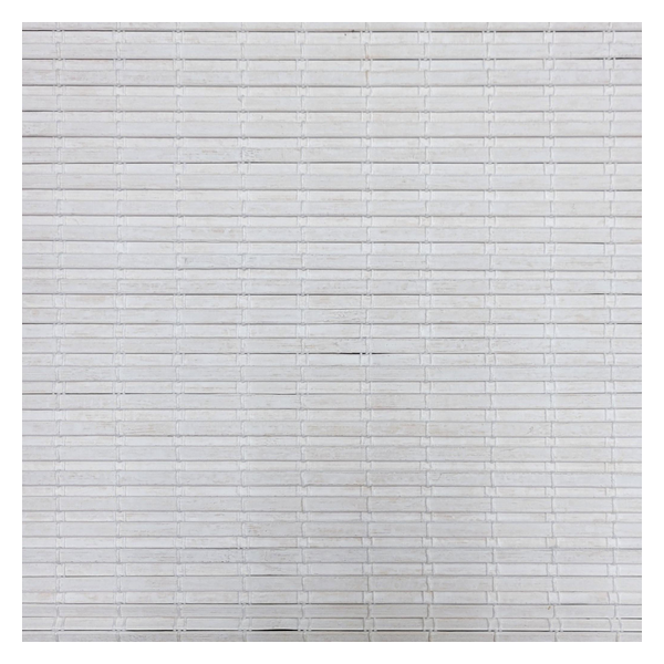 Vanguard Shade Cordless Woven Wood Shade, Natural Bamboo, Custom Cut - Seaside Coconut colorway swatch