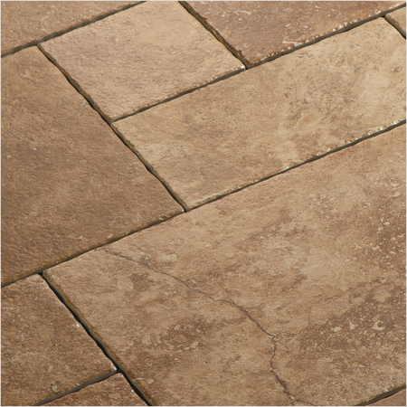 Prezio Stone Berlin Sandstone Limestone Look Porcelain Tile, Modular Set - set finish swatch