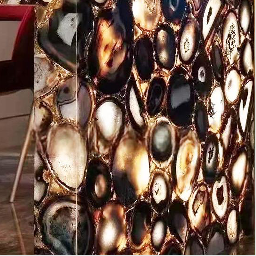 Prezio Stone Translucent Semi-Precious Slab Program - sga finish swatch
