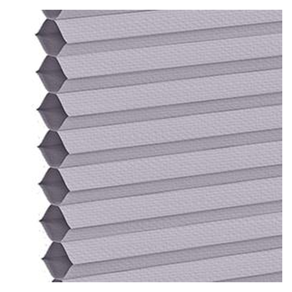 Vanguard Shade Motorized Cellular Shade, Rechargeable, Custom Cut - Silver Moon colorway swatch