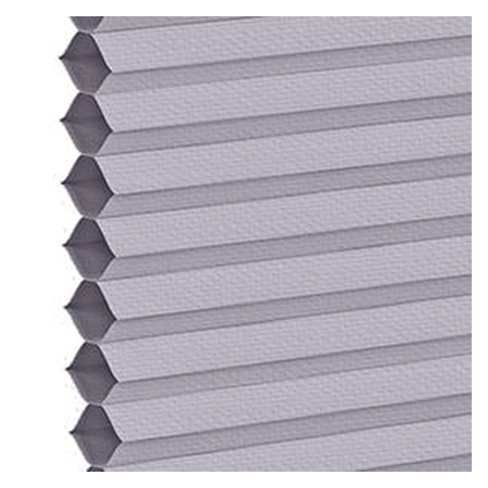 Vanguard Shade Motorized Cellular Shade, Rechargeable, Custom Cut - Silver Moon colorway swatch
