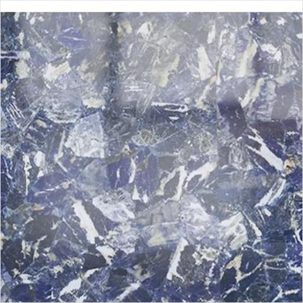 Prezio Stone Sodalite Blue Jasper Gemstone Surface Program - sod finish swatch
