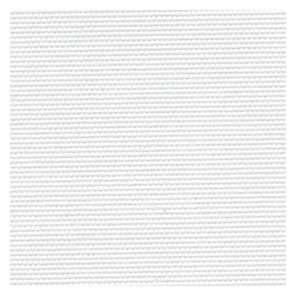 Vanguard Shade Fabric Roller Shade, Light Filtering, Custom Cut - Splendor White colorway swatch
