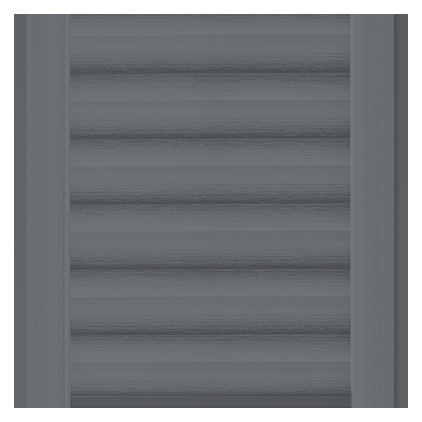 Vanguard Shade Motorized Zebra Shade, Rechargeable, Custom Cut - Storm colorway swatch