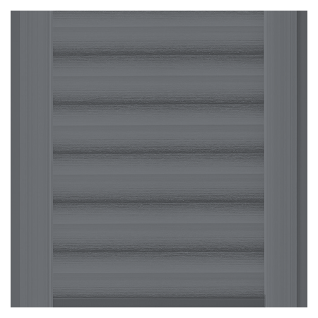 Vanguard Shade Motorized Zebra Shade, Rechargeable, Custom Cut - Storm colorway swatch