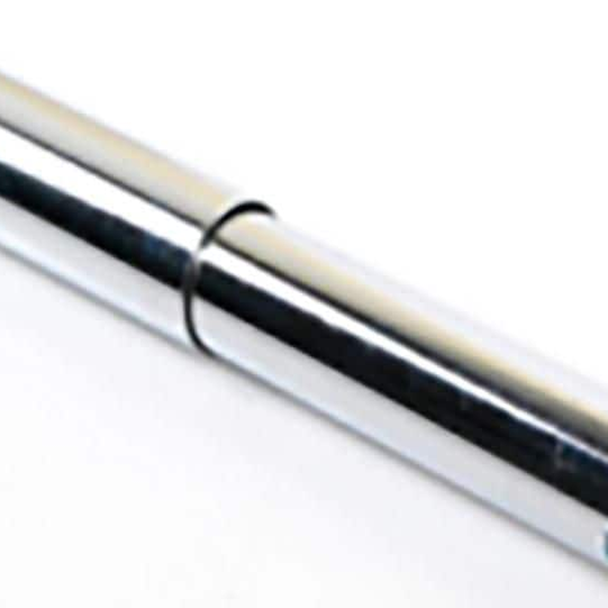 Vista Closet 48 in. to 72 in. Adjustable Steel Closet Rod - chrome finish swatch
