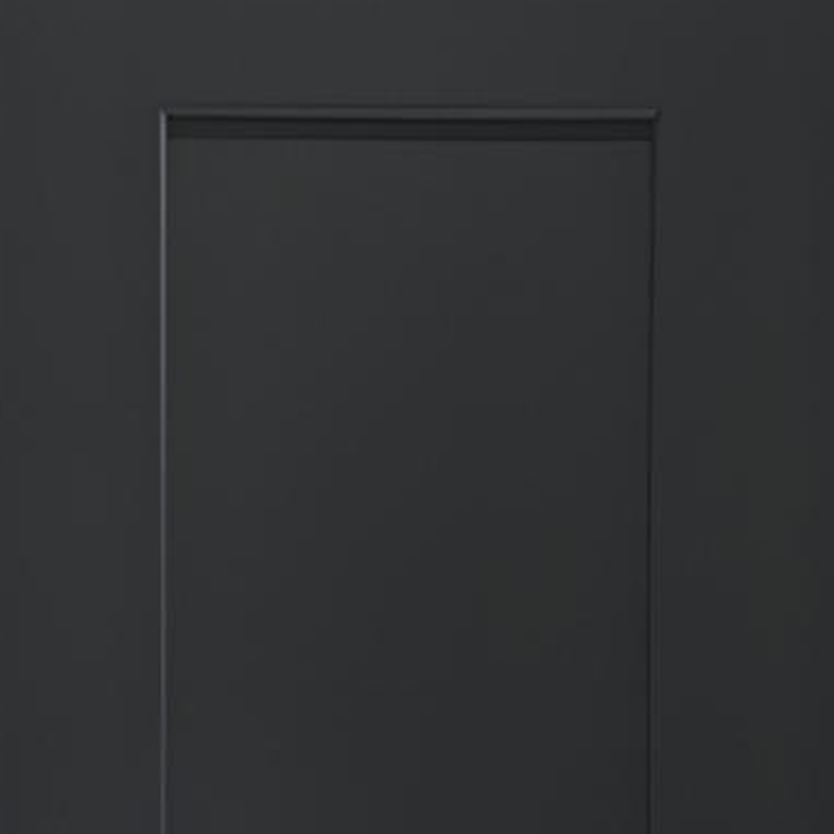 Cabinet Forge Graphite Shaker Tall and Pantry Cabinet Set - graphite shaker finish swatch