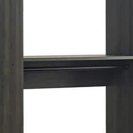 Vista Closet 32 in. W Oak Freestanding Modular Closet Tower System - gray finish swatch
