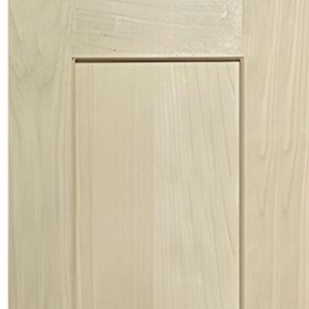 Cabinet Forge Natural Birch Tall and Pantry Cabinet Set - natural birch finish swatch
