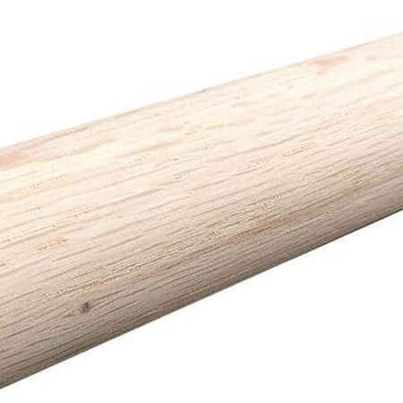 Vista Closet 96 in. Heavy-Duty Wood Closet Rod - natural oak finish swatch