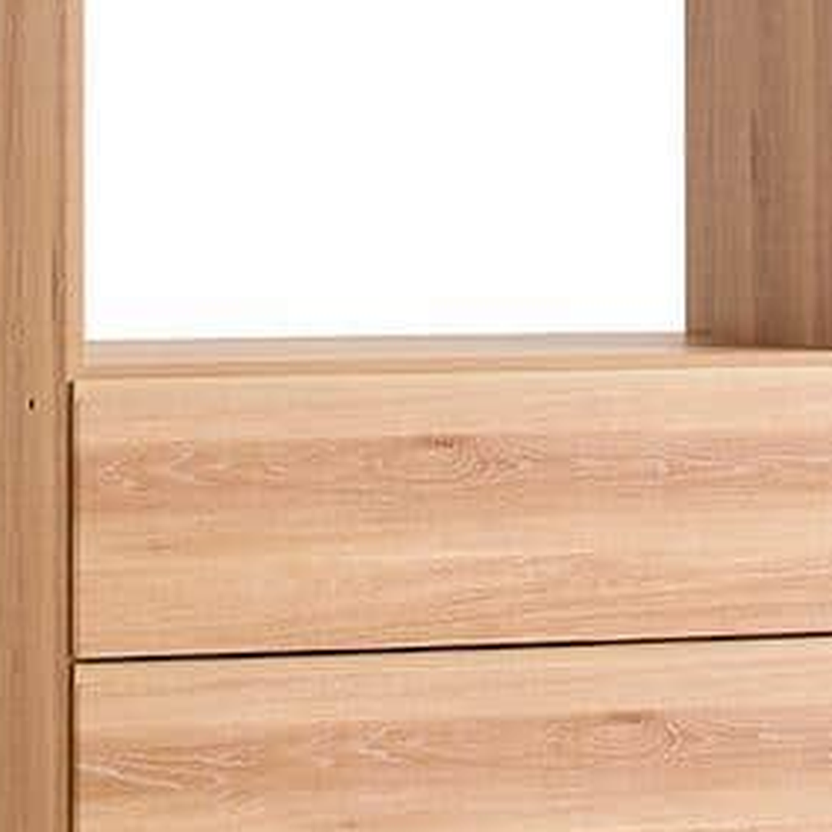 Vista Closet 32 in. W Oak Freestanding Modular Closet Tower System - oak finish swatch