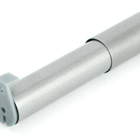 Vista Closet 48 in. to 72 in. Adjustable Steel Closet Rod - platinum finish swatch