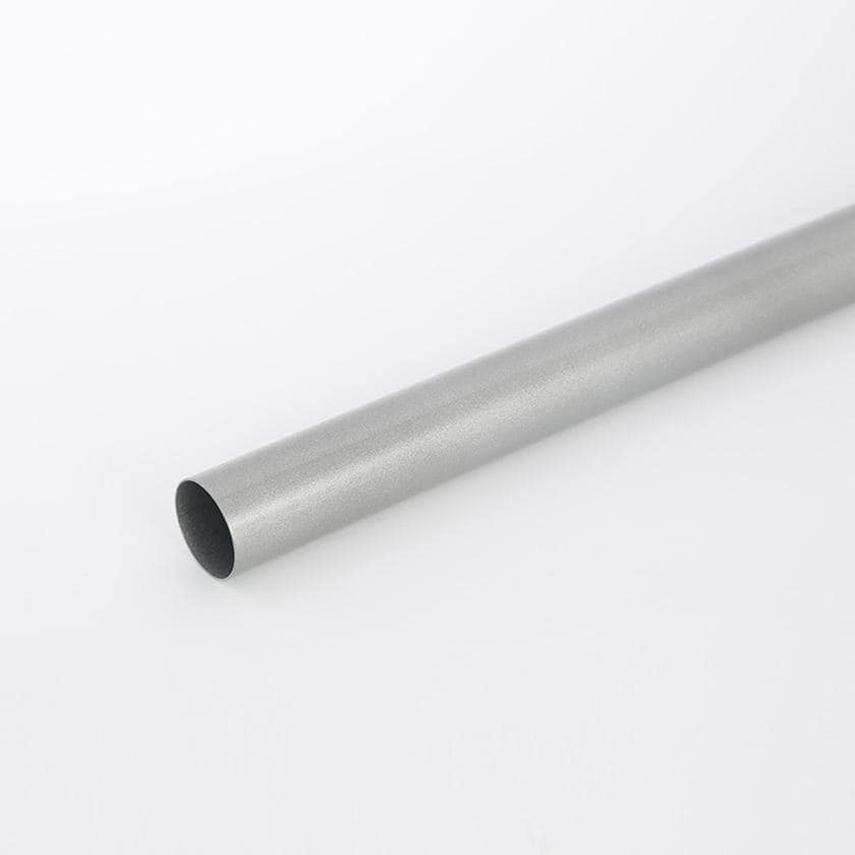 Vista Closet 72 in. Heavy-Duty Steel Closet Rod - platinum finish swatch