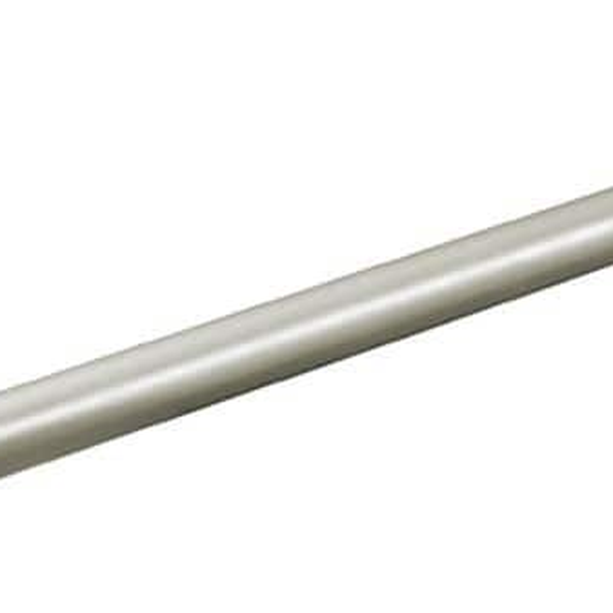 Vista Closet 30 in. to 48 in. Adjustable Teardrop Closet Rod - satin nickel finish swatch