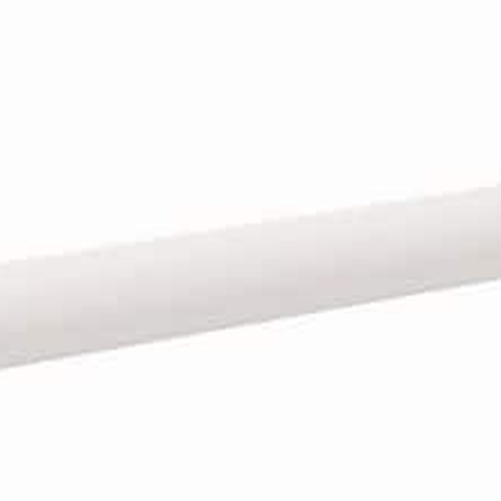 Vista Closet 30 in. to 48 in. Adjustable Teardrop Closet Rod - white finish swatch