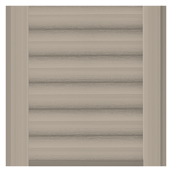 Vanguard Shade Motorized Zebra Shade, Rechargeable, Custom Cut - Taupe colorway swatch