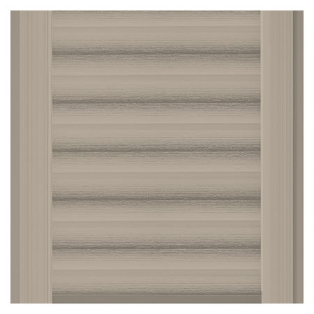 Vanguard Shade Motorized Zebra Shade, Rechargeable, Custom Cut - Taupe colorway swatch