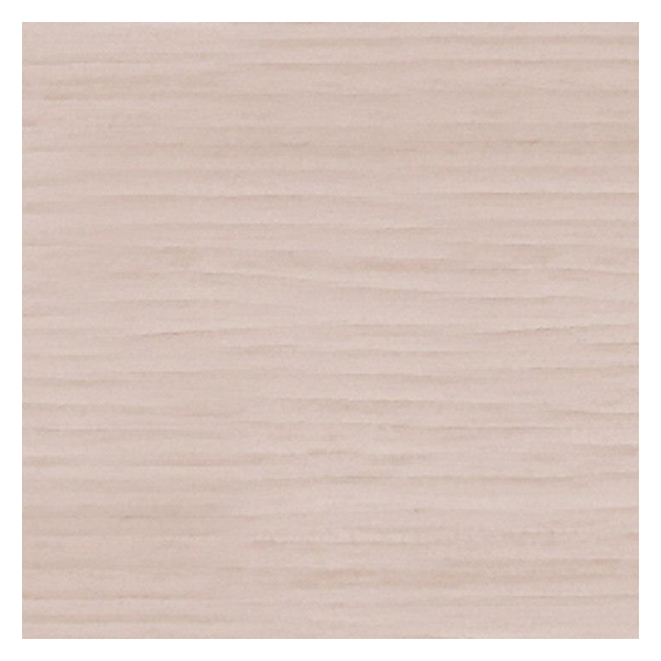 Vanguard Shade 2 in. Designer Routeless Faux Wood Blind, Custom Cut Width - Ultra Cottage White colorway swatch
