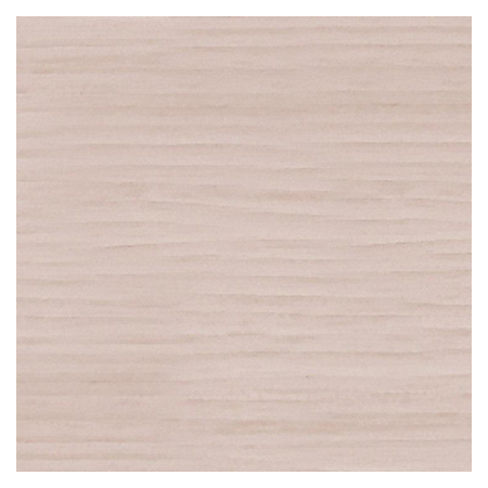 Vanguard Shade 2 in. Designer Routeless Faux Wood Blind, Custom Cut Width - Ultra Cottage White colorway swatch