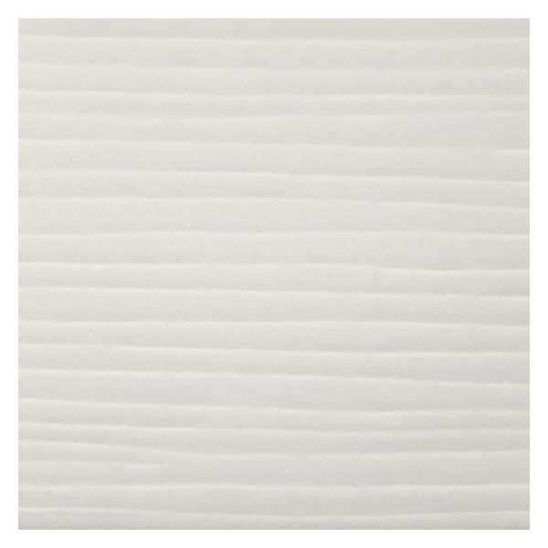 Vanguard Shade 2 in. Designer Routeless Faux Wood Blind, Custom Cut Width - Ultra Eggshell colorway swatch