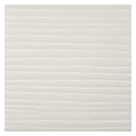 Vanguard Shade 2 in. Designer Routeless Faux Wood Blind, Custom Cut Width - Ultra Eggshell colorway swatch