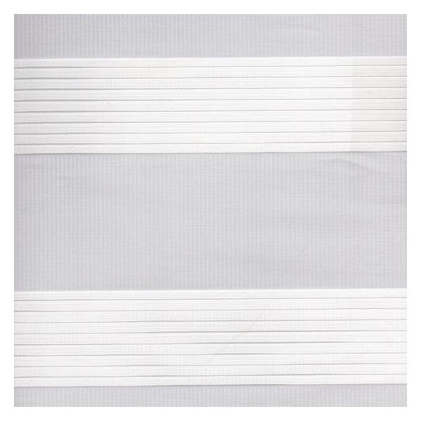 Vanguard Shade Zebra Dual Layer Shade, Cordless, Custom Cut - Veranda Mist colorway swatch