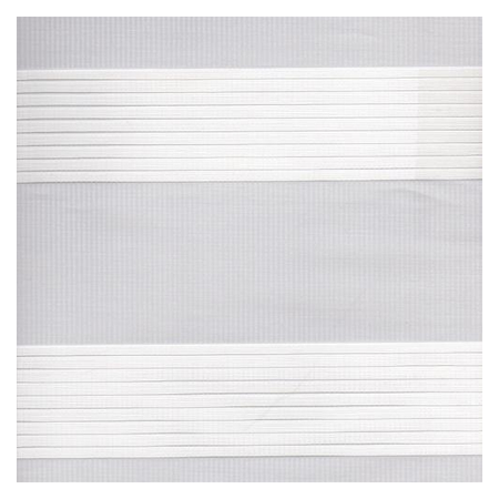Vanguard Shade Zebra Dual Layer Shade, Cordless, Custom Cut - Veranda Mist colorway swatch