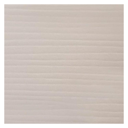 Vanguard Shade 2 in. Designer Routeless Faux Wood Blind, Custom Cut Width - Vintage White colorway swatch