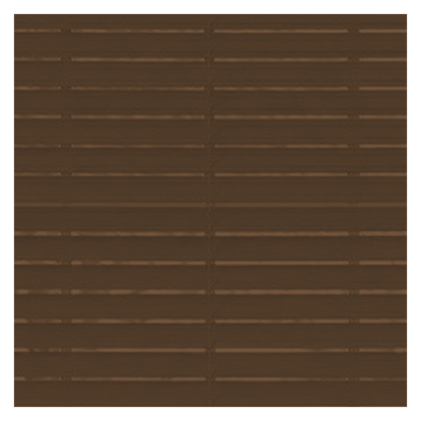 Vanguard Shade 2 in. Motorized Wood Blind, Rechargeable, Custom Cut Width - Walnut colorway swatch