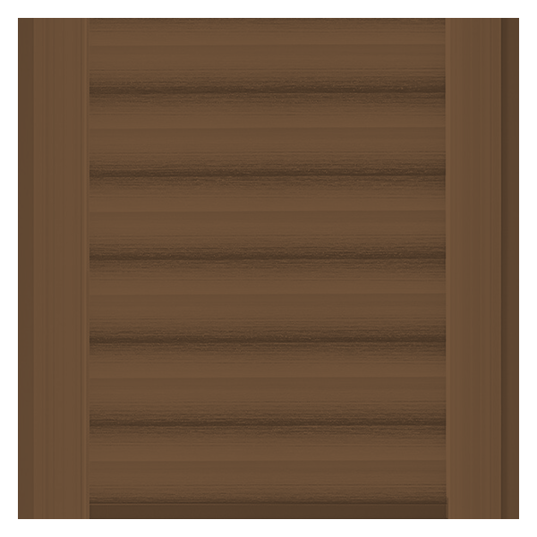 Vanguard Shade Motorized Zebra Shade, Rechargeable, Custom Cut - Walnut colorway swatch