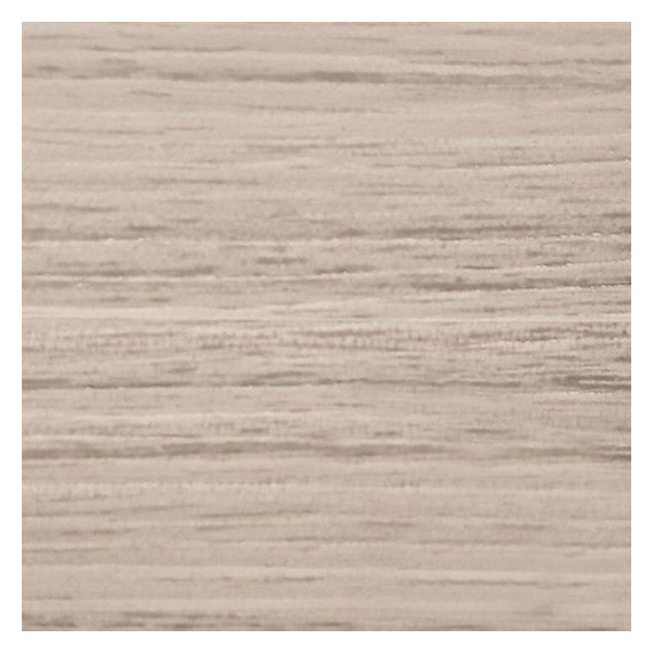 Vanguard Shade 2 in. Designer Routeless Faux Wood Blind, Custom Cut Width - Weathered Oak colorway swatch