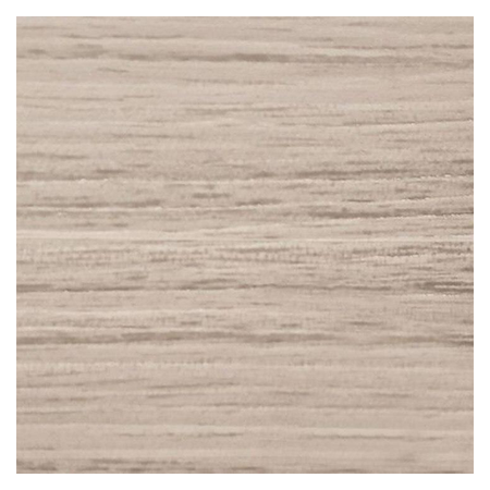 Vanguard Shade 2 in. Designer Routeless Faux Wood Blind, Custom Cut Width - Weathered Oak colorway swatch
