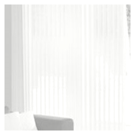 Vanguard Shade Sheer Vertical Shade, Light Filtering, Custom Cut - White colorway swatch