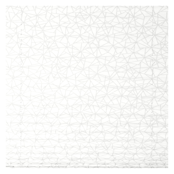 Vanguard Shade 1 in. Pleated Shade, Light Filtering, Custom Cut - White colorway swatch