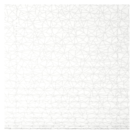 Vanguard Shade 1 in. Pleated Shade, Light Filtering, Custom Cut - White colorway swatch