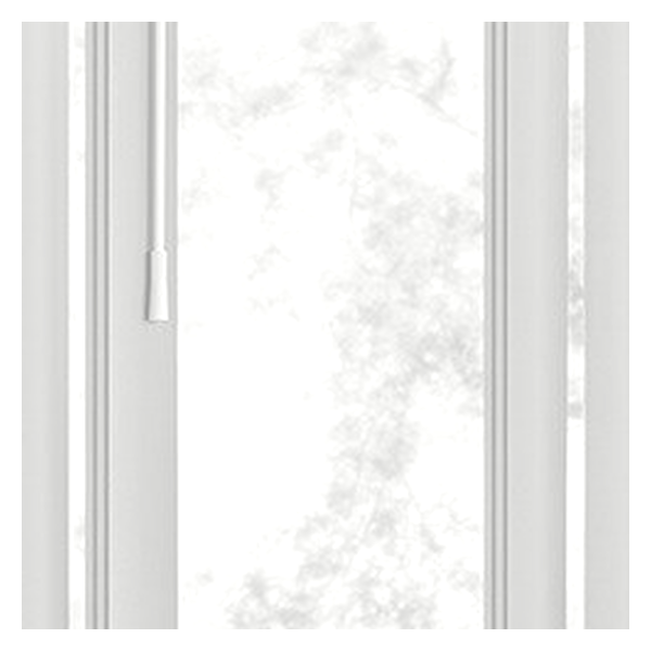 Vanguard Shade 3.5 in. Replacement Vertical Blind Louvers, 10 Pack - White colorway swatch