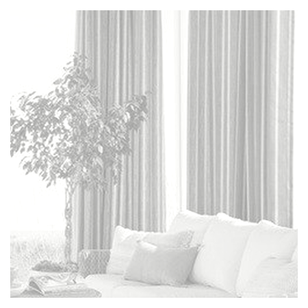 Vanguard Shade Outdoor Drapery Panel, Grommet Top, Custom Length - White colorway swatch